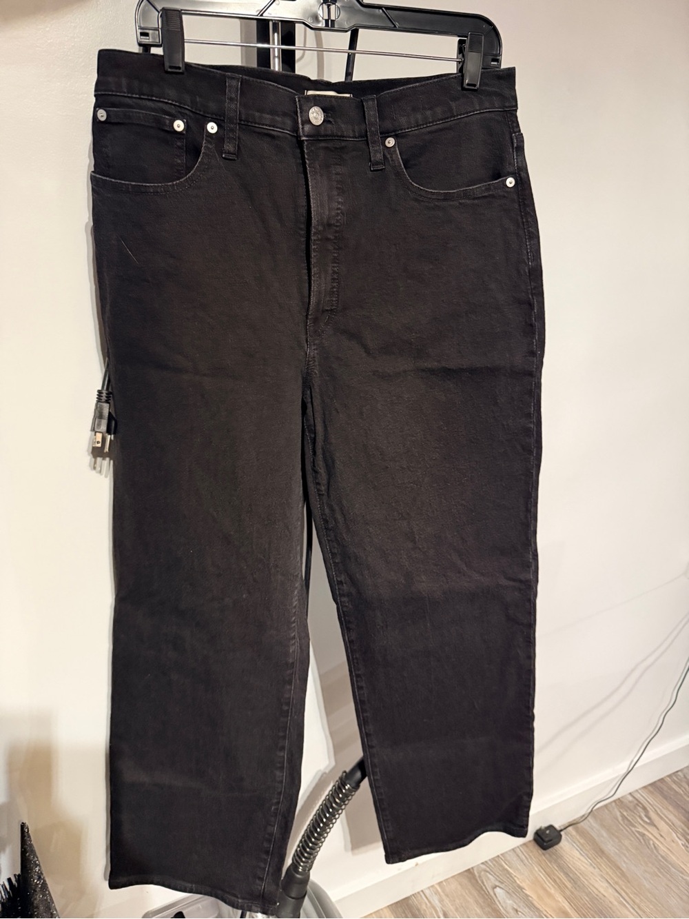 Madewell Black Denim Jeans